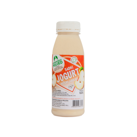 Sadni jogurt pečeno jabolko - Mlekarstvo Podjed