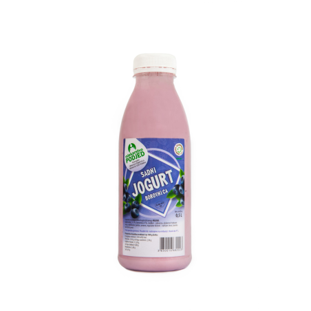 Sadni jogurt borovnica - Mlekarstvo Podjed
