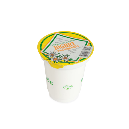 Navadni čvrsti jogurt 0,8 % m.m. - Mlekarstvo Podjed