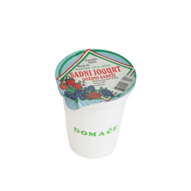 Sadni čvrsti jogurt borovnica - Mlekarstvo Podjed