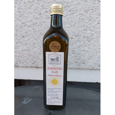 Sončnično olje - Domačija Krašovc
